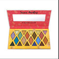 Paleta Sweet Medley de Kleancolor abierta con 20 sombras y espejo integrado