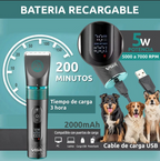 Especificaciones de batería y velocidad de la peluquera VGR V-209
