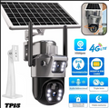 Cámara de seguridad 4G con panel solar y accesorios
