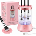 Lavadora eléctrica de brochas con almohadilla de silicona
