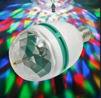 Bombillo LED RGB giratorio para Navidad y fiestas