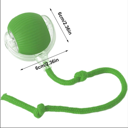 Medidas de referencia de la pelota interactiva con cuerda